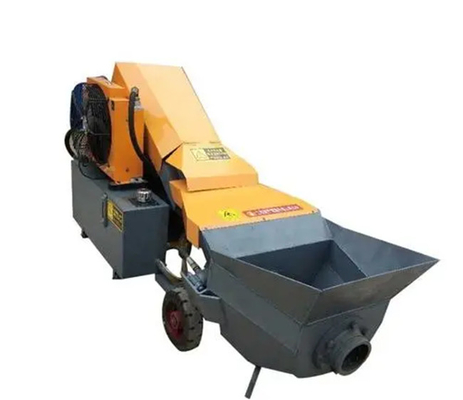 Borulu Elektrikli ve Dizel Güç Taşınabilir Beton Mikser Pompası