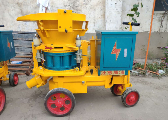 Hava Motorlu Beton Püskürtme Makinesi 380V Çimento Püskürtme Makinesi