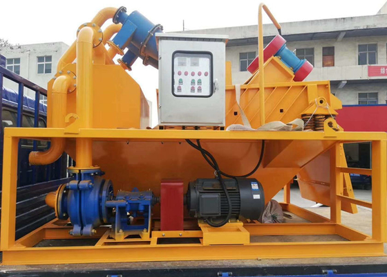15-90T/H Bulamaç Desander Makinesi Sarı Çamur Kum Ayırıcı