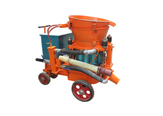 Elektrikli 200M Kuru Karışım Püskürtme Makinesi Taşınabilir Gunite Makinesi