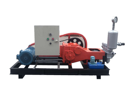90Kw Çimento Harç Pompası 33 Mpa Yüksek Basınçlı Enjeksiyon Pompası