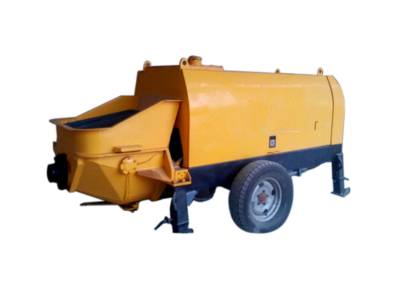 Sarı 15m3/H Beton Enjeksiyon Pompası Mobil Beton Beton CE Onayı