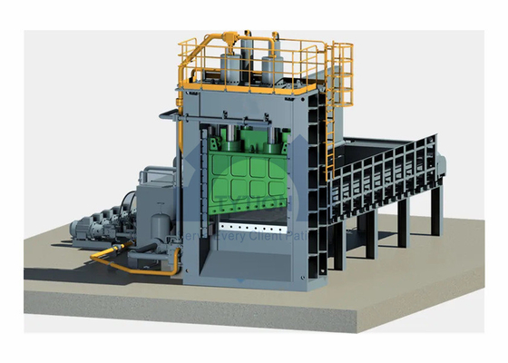 Gri Hurda Kesme Makinası 3500mm Sac Giyotin Makinası
