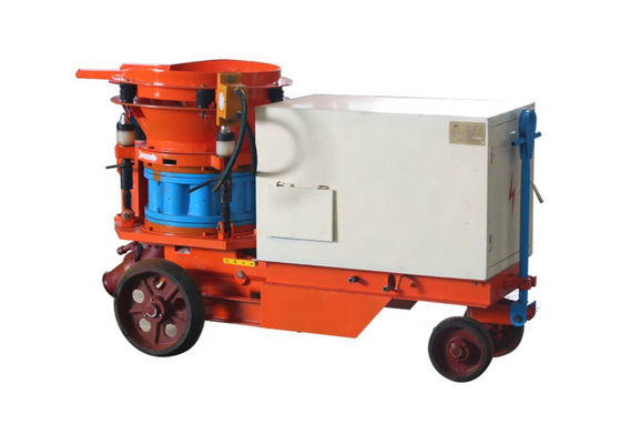 Yarım Yaş Kuru Karışım Püskürtme Makinesi 6m3/H 7m3/H Diy Püskürtme Beton Püskürtücü