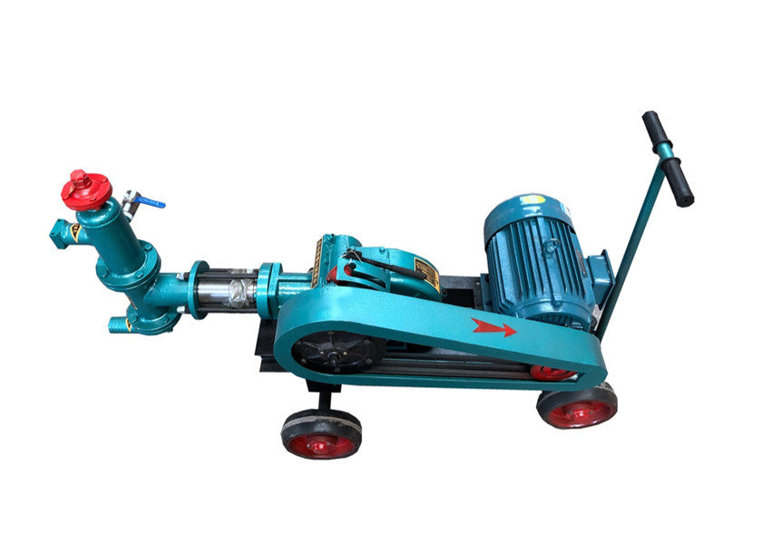 Küçük Tip BW60/10 yüksek hızlı Duvar Harç Pompası enerji tasarrufu