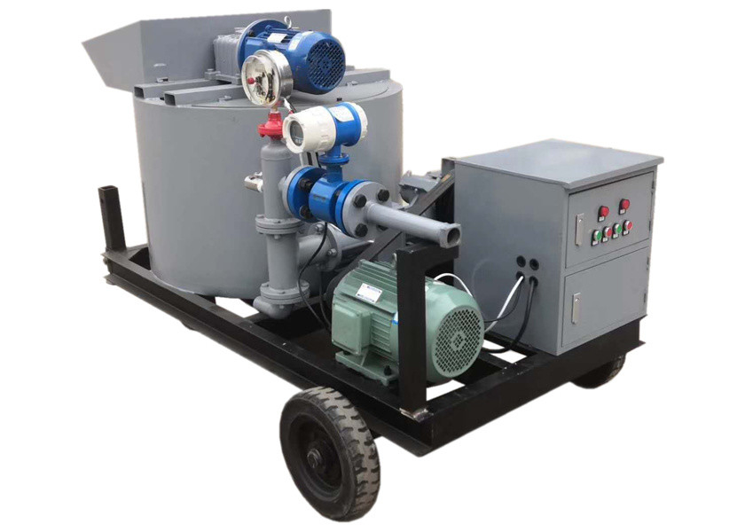 CE 8Mpa Harç Karıştırıcı Pompa Makinesi 7.5Kw Harç Karıştırıcı ve Pompa