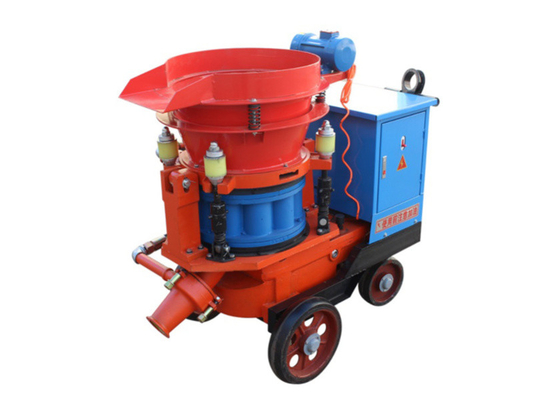 5m3/H 7m3/H Beton Püskürtme Ekipmanları Gunite Püskürtme Makinesi