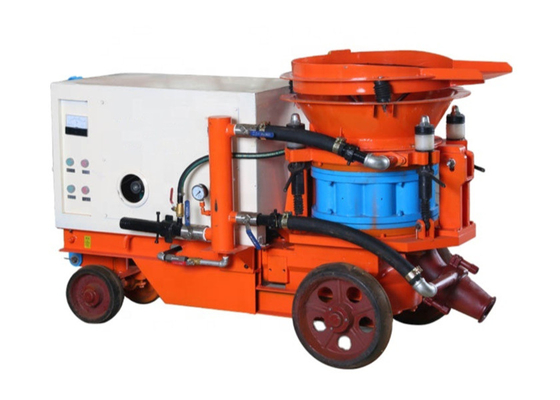 Pnömatik 7.5KW Kuru Karışım Püskürtme Makinesi Elektrik Gücü CE ISO